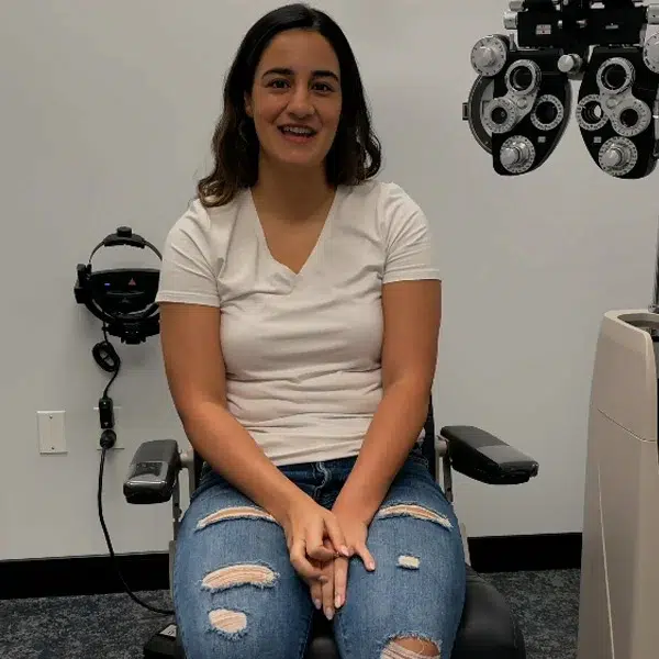 Precise eye examination room at Holzman Laser Vision