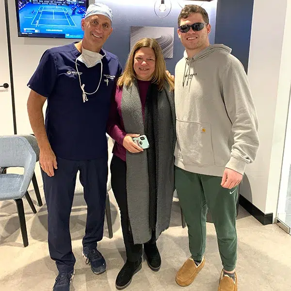 A happy PRK surgery patient